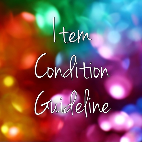 Item Condition Guidelines for My Closet - Picture 1 of 1